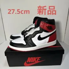 9.5新品 Nike Air Jordan 1 Black Toe 2016