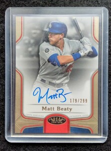 TOPPS2020MATTBEATYマット・ベティ直筆サインカード299シリ　ドジャース