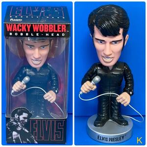 Funko ファンコ エルヴィス プレスリー WACKEY WOBBLER ワッキーワブラー フィギュア BOBBLE HEAD ボブルヘッド ボビングヘッド 新品 No.K