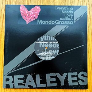 Mondo Grosso / Everything Needs Love feat. BoA (2002年オリジナル!! 大沢伸一)