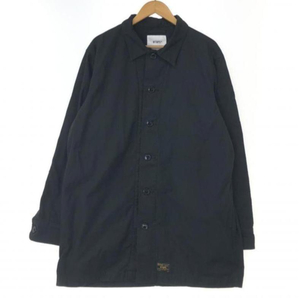 【中古】WTAPS 17AW BUDS LONG JACKET 03 ブラック ダブルタップス[240010451409]