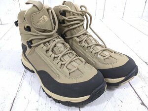 【7yt193】登山靴 トレッキングシューズ THE NORTH FACE ノースフェイス NF0A4NGE ベージュ×黒 23.5㎝ 美品◆f68