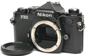 #SY3957■ニコンMF/Nikon FE2ボディ(ブラック)■