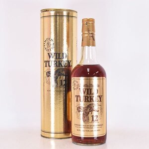 1円～★ワイルド ターキー 12年 飛翔 リミテッドエディション ゴールドラベル ＊箱付 ※ 750ml 50.5% バーボン WILD TURKEY A050252