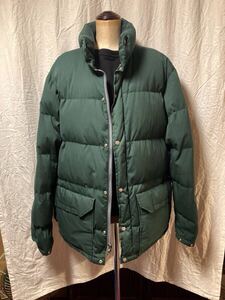 THE NORTH FACE ダウンジャケット　ノースフェイス　茶タグ　フォレストグリーン　濃緑　稀少色　Ｌサイズ（日本ではXLぐらい）