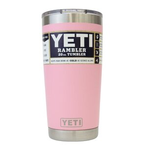 121436k4 展示未使用品 YETI イエティ RAMBLER 20オンス タンブラー ピンク アウトドア キャンプ用品 水筒 Iア3