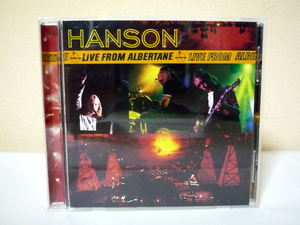 HANSON （ハンソン） ／ LIVE FROM ALBERTANE ／ CD ／ 日本初回盤 ／ リーフレット・帯付 ／ 特典封入（システム手帳用カレンダー）