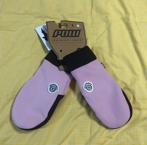 【即決】新品・未使用 POW グローブ EVERYDAY MITT MOTHER NATURE Ｌサイズ デザイン性抜群 スプリングミトン ピンク45%OFF激安