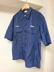 ジーユー GU × 1MW by SOPH. ソフ アウトドアワークシャツ Navy XL 美Used 正規品 清永浩文