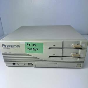 98-83 NEC PC-9801DA2 HDD欠 CPUアクセラレーター HDL-20W-B Cx486DLC 640+5120 ウィンドアクセラレーター WSN-A2F ピポ音なりました