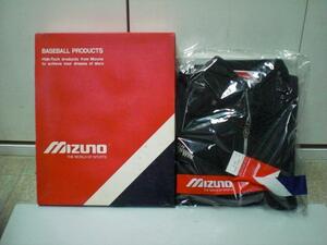 新品未使用　MIZUNO ミズノ　BASEBALL PRODUCTS ジャージ トレーニングシャツ　52LA-4370　黒　SIZE：98-6 (1237)