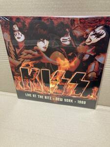 SEALED RED VINYL！新品LP x3！キッス Kiss / Live At The Ritz New York 1988 未開封 限定 アナログ盤レコード LOVE GUN CRAZY NIGHTS NEW