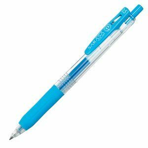 【新品】(まとめ) ゼブラ ゲルインクボールペン サラサクリップ 0.5mm ライトブルー JJ15-LB 1本 〔×60セット〕