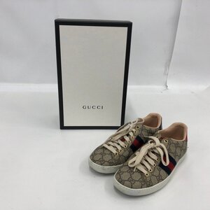 GUCCI グッチ　スニーカー 499410　サイズ36　箱付属【DAAM9030】