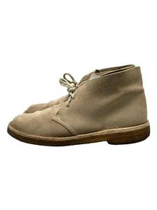 Clarks◆DESERT BOOT/27cm/BEG/スウェード/31695