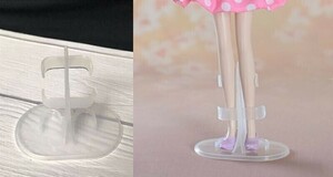 在庫限り バービー リカちゃん ドール 人形 フィギュア カスタムドール 人形 ドール 用 ディスプレイ 展示 台座 １個 B2007002