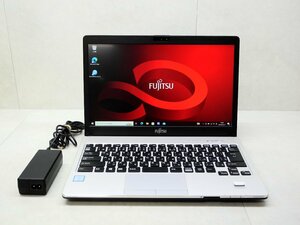 ☆1円☆第8世代☆富士通☆LIFEBOOK S938/S☆高解像度1920×1080☆Corei5 1.70GHz/8GB/SSD128GB/Sマルチ/無線/Bluetooth/Office/DtoD領域☆