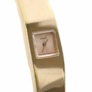 シチズン CITIZEN クロスシー XC 腕時計 クォーツ ウォッチ 2針 ブレスレット付き ゴールド色 1320-H32183 /YM レディース