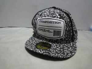 【帽子 NEW ERAニューエラ 59FIFTY COMPOSITION サイズ表記 7 5/8 60.6cm】男女兼用