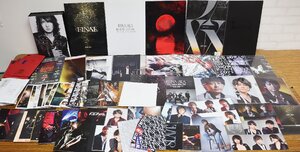 M◇中古品◇LUNA SEA/ルナシー グッズ まとめてセット ツアーパンフレット/ファンクラブ会報/クリアファイル/ステッカー/ポストカード等