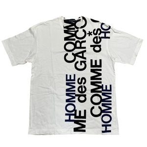 COMME DES GARCONS HOMME S/S Tシャツ HS-T054 コムデギャルソン ホワイト AD2006