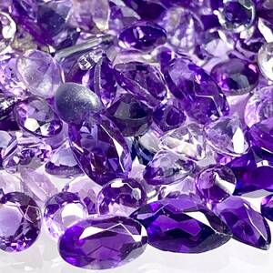 ≪紫系色石おまとめ101ct≫s ルース 裸石 宝石 ジュエリー jewelry アメジスト amethyst purple