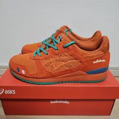 (新品) asics×ボーラホリック GEL LYTE Ⅲ オレンジ