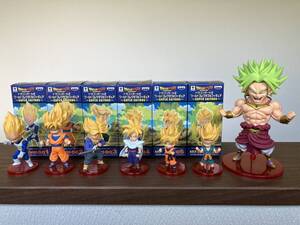 開封品【究極激激激激激激激レア】ドラゴンボールZ ワールドコレクタブルフィギュア SUPER SAIYANS 全6種セット & MEGA ワーコレ ブロリー