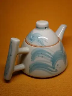 【美品】急須　茶器　陶器　オブジェ　置物　インテリア　工芸品　美術品　A2666