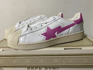 APE SKULL STA PINK SNAKE US9 新品 BAPESTA