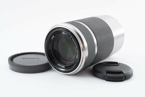 Sony SEL55210 55-210mm F/4.5-6.3 OSS シルバー Eマウント [現状品] 望遠ズームレンズ 手ぶれ補正