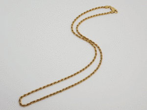 UNOAERRE ウノアエレ ネックレス K18 750 デザイン　ネックレス　重量12.6g ネック45cm　中古　送料無料！！