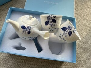 ウェッジウッド wedgwood　急須　湯呑　お茶コップ　2客セット　和食器 お祝い　プレゼント