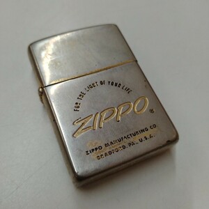 ZIPPO FOR THE LIGHT OF YOUR LIFE ライター 喫煙具 ジッポ【ジャンク】