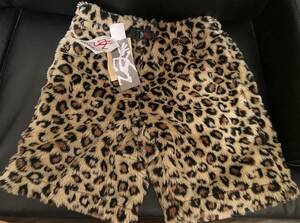 【新品】GRAMiCCi FUR G-SHORTS Size : Medium COLOR：LEOPARD グラミチ