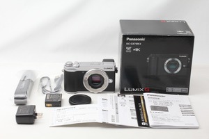 ◆ほぼ新品◆パナソニック Panasonic LUMIX DC-GX7MK3 ボディ シルバー 僅か1230ショット 付属品完備 元箱◇ME46123