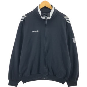 古着 90年代 アディダス adidas バックプリント ジャージ トラックジャケット メンズL相当 ヴィンテージ /eaa510113