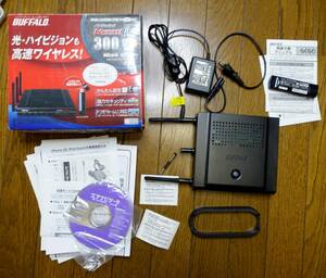 中古　ジャンク　無線LAN AirStation NFINITI WZR2-G300N/U　子機セット