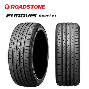 送料無料 ロードストーン スポーツタイヤ ROADSTONE EUROVIS Sport 04 ユーロビズ スポーツ 04 235/40R18 95Y 【1本単品 新品】