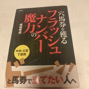 穴馬券を獲るフラッシュナンバーの魔力　★ドーンと馬券で当てたい人へ （サンケイブックス） 成田昇虎／著