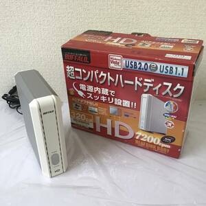 BUFFALO HD-H320U2 / USB2.0/USB1.1対応ハードディスク HD-HU2シリーズ 320GB / HDD ハードディスクドライブ 長期保管品