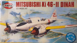 AIRFIX/グンゼ/1/72/日本帝国陸軍航空隊三菱キ-46-Ⅱ百式司令部偵察機二型DINAH/未組立品