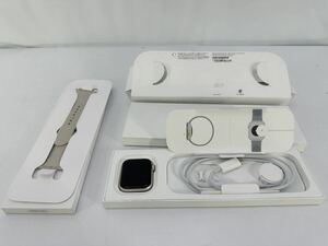 Apple Watch アップルウォッチ SE 第二世代 GPSモデル　 44mm 　スターライト スポーツバンドS/M　MRE43J/A A2723　美品　限定保証内