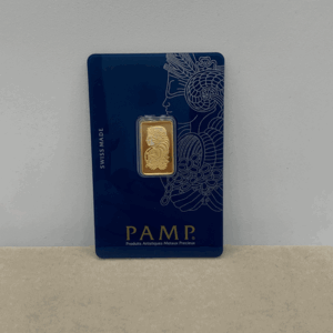 【1円〜】PAMP社 インゴット FINE GOLD　2.5g 