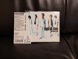 【送料無料匿名配送】THE GOSPELLERS ゴスペラーズ Right on,Babe　中古マキシCCCD