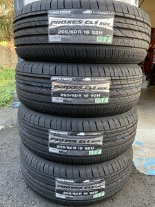 ☆【205/60R16】ＴＯＹＯ PROXES CL1SUV 205/60-16 トーヨー プロクセスシーエルワン 4本価格 4本送料税込み￥40000～【2024年製】夏用