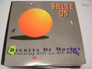 ●HOUSE 12”●DEGREES OF MOTION/SHINE ON