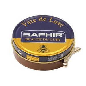 ☆ 03.ライトブラウン サフィール SAPHIR ビーズワックスポリッシュ 50ml 靴ケア用品 定番 無色 ダークタン濃茶 黒 保革剤 ツヤ出し 靴磨