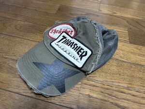 スラッシャー THRASHERメッシュキャップ 帽子 ボウシ ぼうし CAP