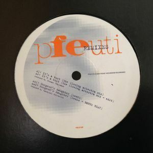 12inchレコード PFEUTI / REMIXES